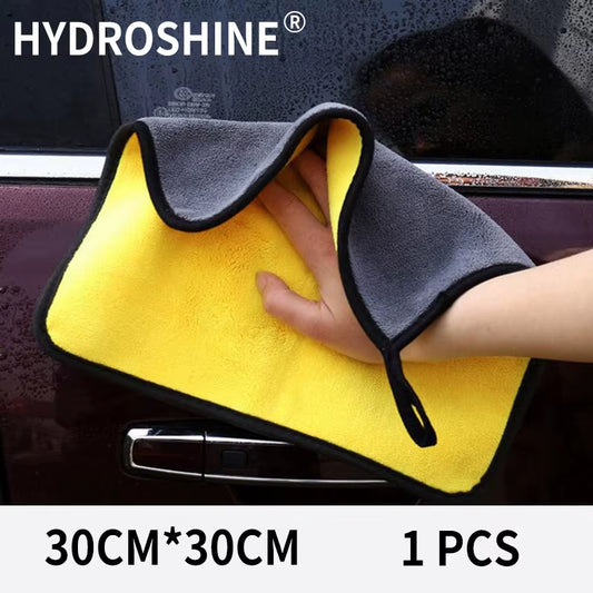 Premium Microfiber Towel for Car Detailing and Drying - Hydro Shine Cleaning Cloth