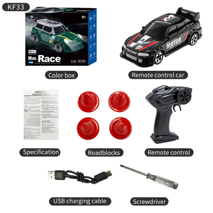Realistic Mini RC Drift Car - Perfect desktop toy