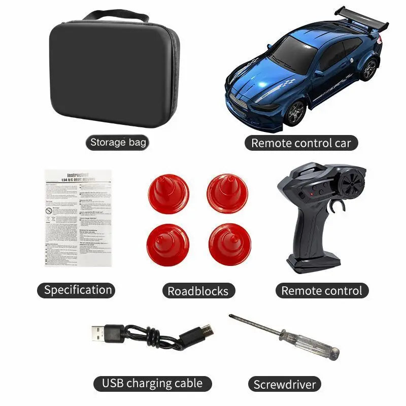 Realistic Mini RC Drift Car - Perfect desktop toy