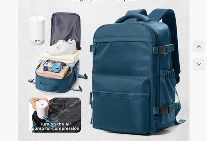 High-Capacity Vacuum Compression Backpack