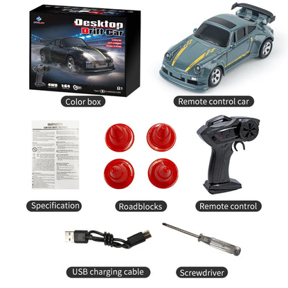 Realistic Mini RC Drift Car - Perfect desktop toy